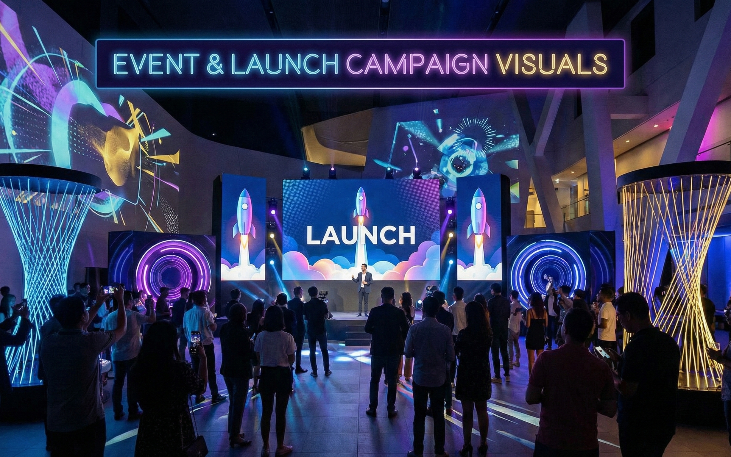 Event & Launch Campaign Visuals